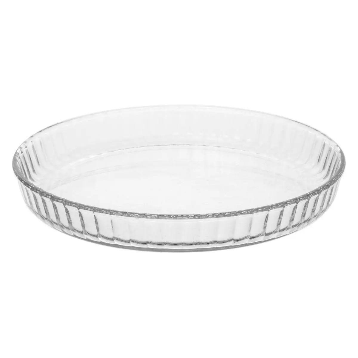 BACKFORM mit Deckel 27,5/27,5/3,9 cm - Transparent, Glas (27.5/3.9/27.5cm) - 5five Simply Smart