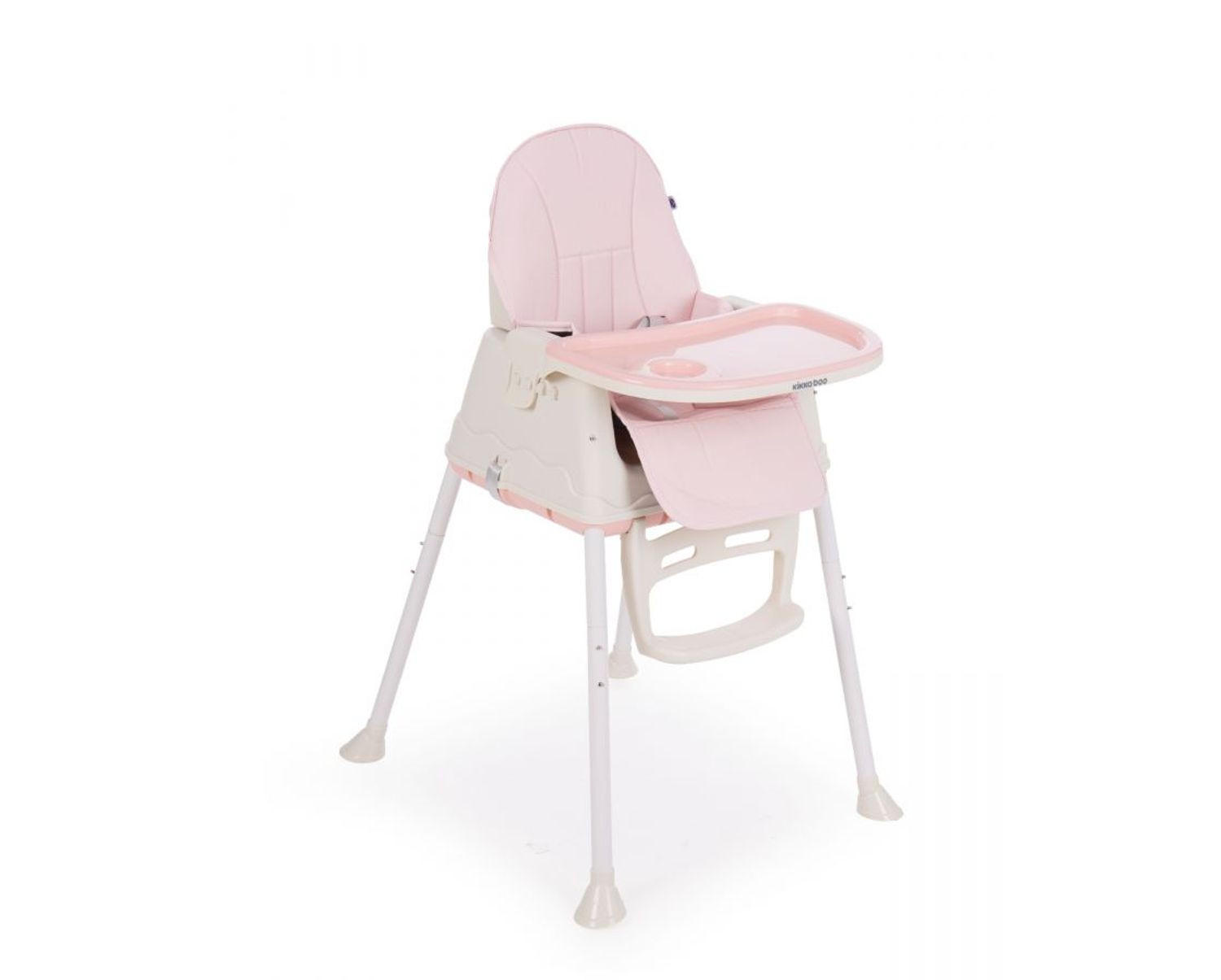 HOCHSTUHL Creamy 2in1 rosa Tablet abnehmbar, Höhe verstellbar, 3-Punkt-Gurt - Rosa, Kunststoff (53/101/70cm) - Kikka boo
