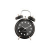 WECKER Glam Diamonds 11.8/11.8/17 cm - Schwarz, Metall (11.8/17/11.8cm) - Karlsson
