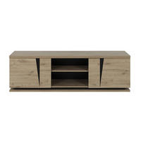 TV-MÖBEL 2 Türen Crack - Französische Herstellung - 181/45/54 cm - Apfelbaumfarben, Holzwerkstoff (45/54/181cm) - Calicosy