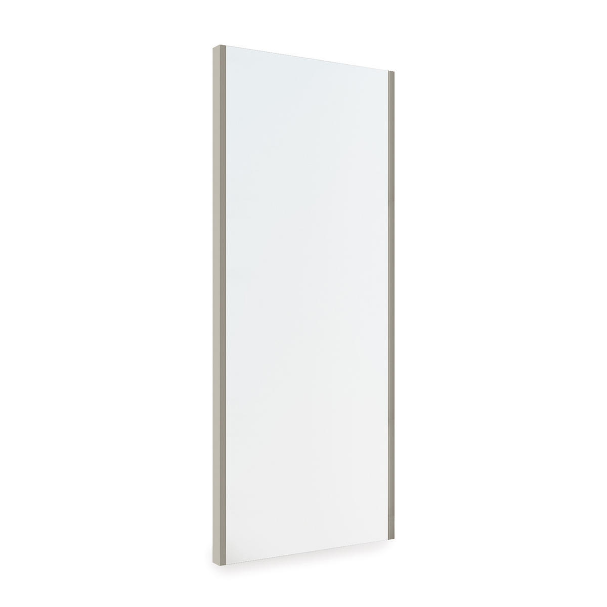 INNENSPIEGEL Ausziehbarer für Schränke, Bemalte Steinfarbe, Stahl und Kunststoff und Glas - Grau, Metall (53/8/106cm) - EMUCA