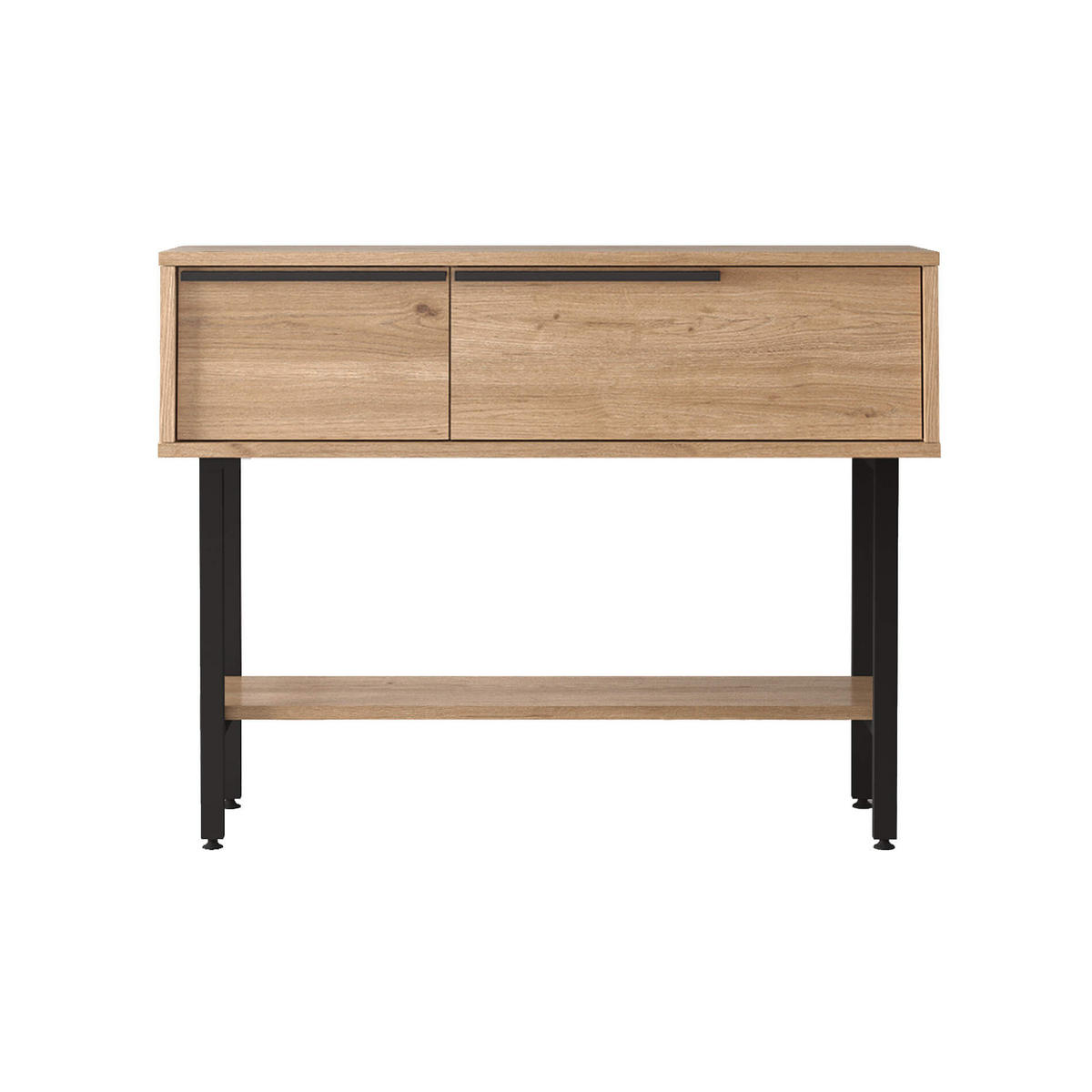 KONSOLENTISCH Hellbraun 29,5/100/76 cm - Braun, Holzwerkstoff (29.5/100/76cm) - Mobili Rebecca