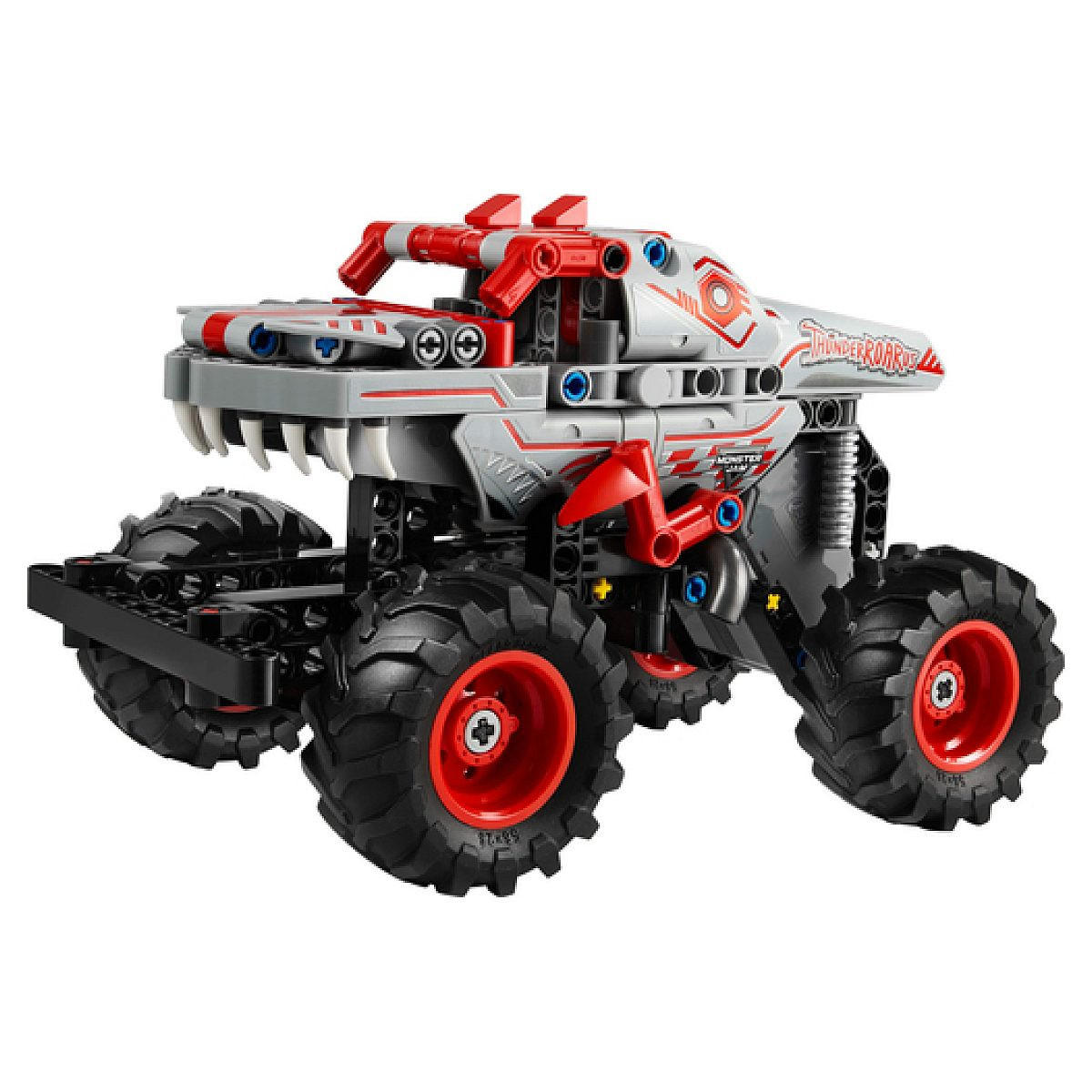KLEMMBAUSTEINE Monster Jam ThunderROARus Technic - Rot, Kunststoff (9/14/26cm) - Lego