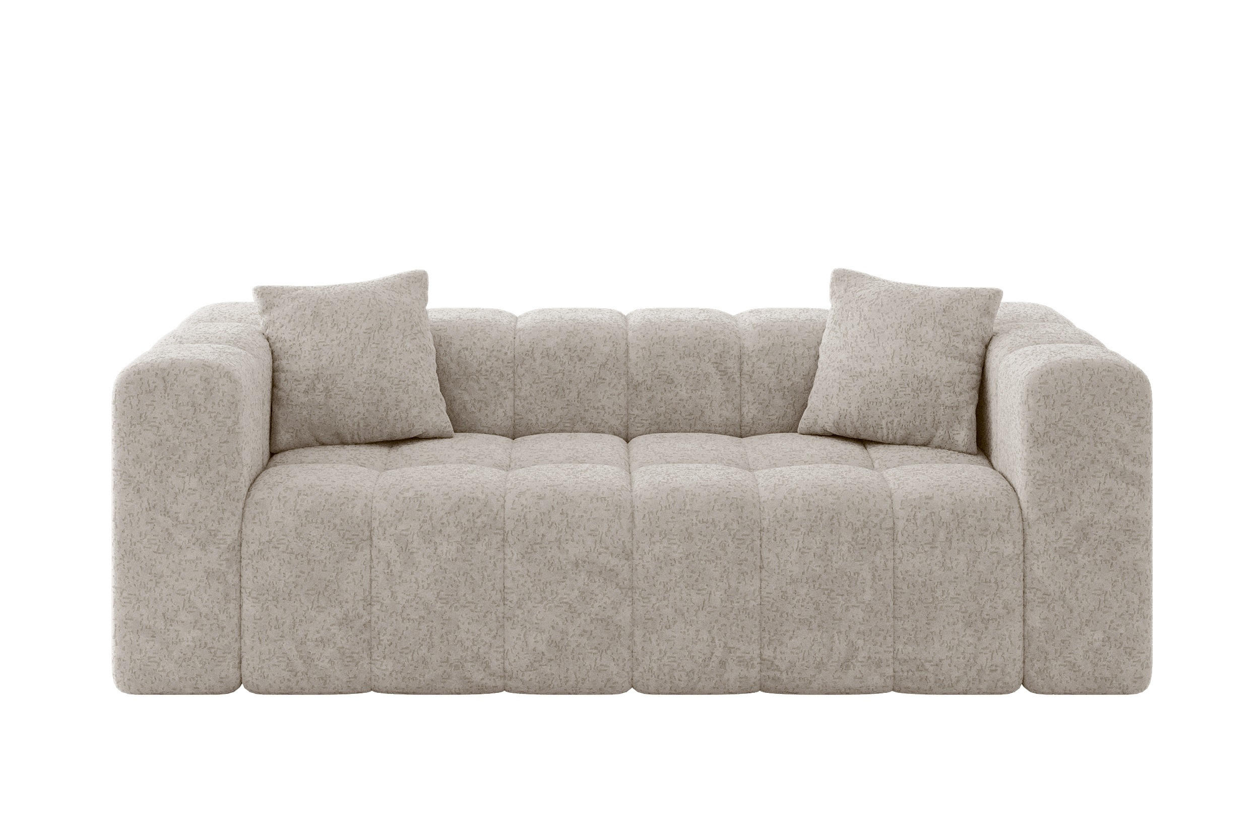 Altdecor Sofa Champagner 232x71x90 cm