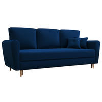 SOFA Dunkelblau LILI Ausziehbar - Blau, Textil (229/95/87cm) - Sepro Meble