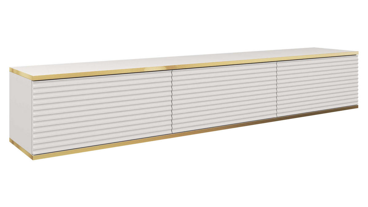 TV-LOWBOARD Oro II - Weiß, Holzwerkstoff (175/30/32cm) - MIRJAN24