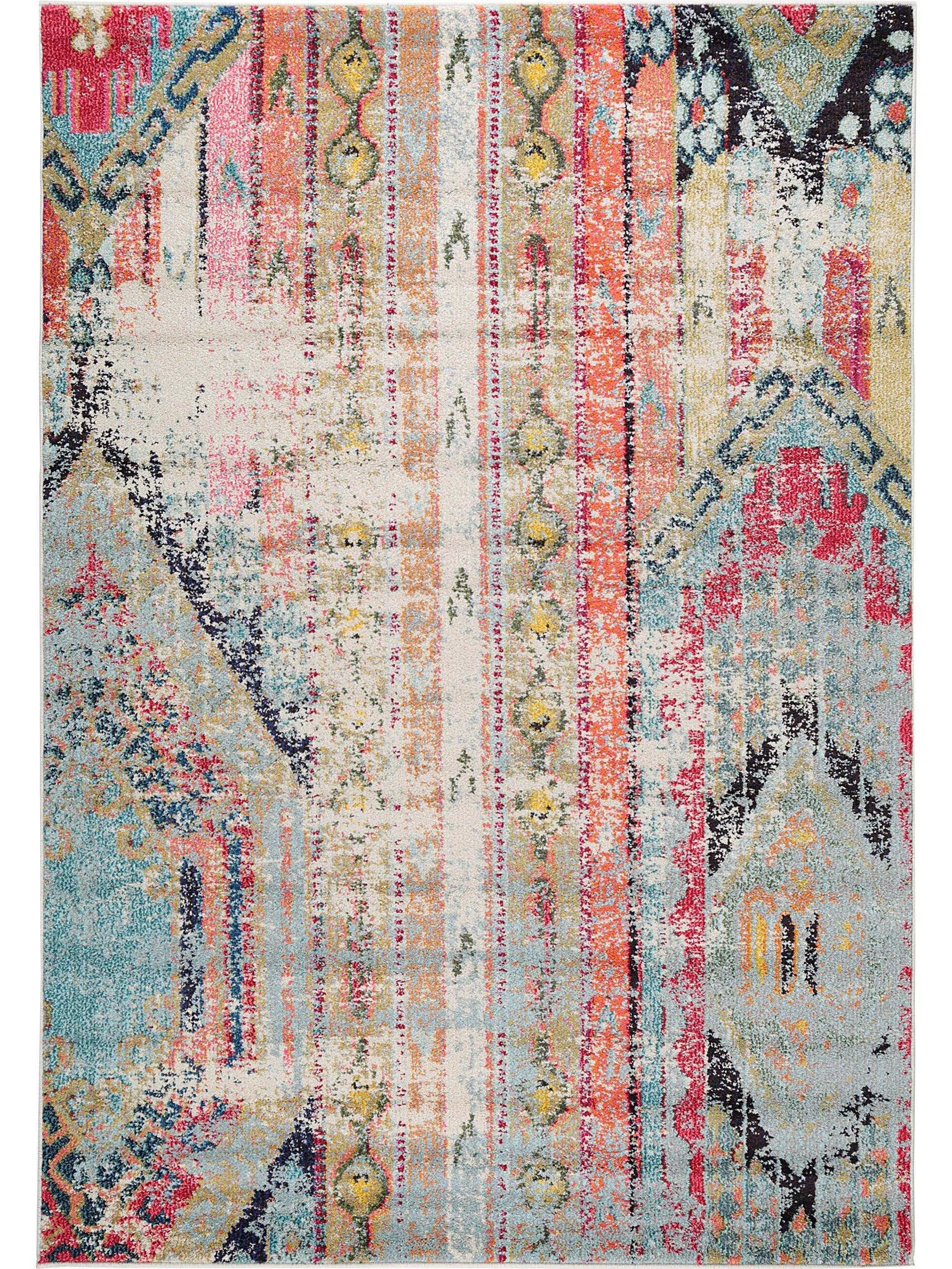 TEPPICH Casa Türkis 140x200 cm - Türkis, Textil (140/200cm) - benuta Nest