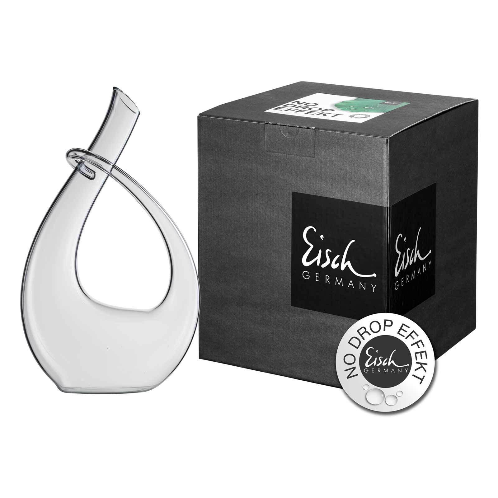 DEKANTIERKARAFFE No Drop Effekt transparent 750 ml - Transparent, Glas (0.75L) - Eisch
