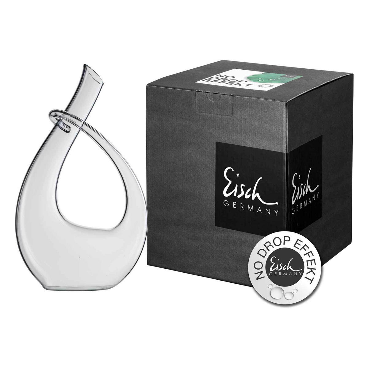 DEKANTIERKARAFFE No Drop Effekt transparent 750 ml - Transparent, Glas (0.75L) - Eisch
