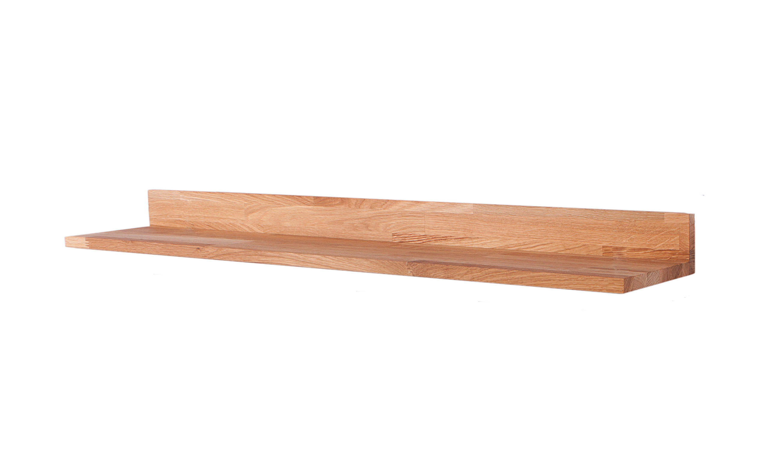 WANDBOARD Heidi geölt Eiche Eichenbraun 8x100x20cm - Eichefarben, Holz (100/8/20cm) - DELUKE