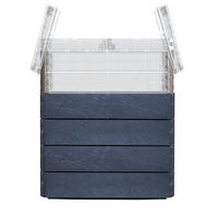 M 85 Hochbeet, , inkl. Wassersparsystem - Anthrazit, Kunststoff (80/85/60cm) - GARANTIA
