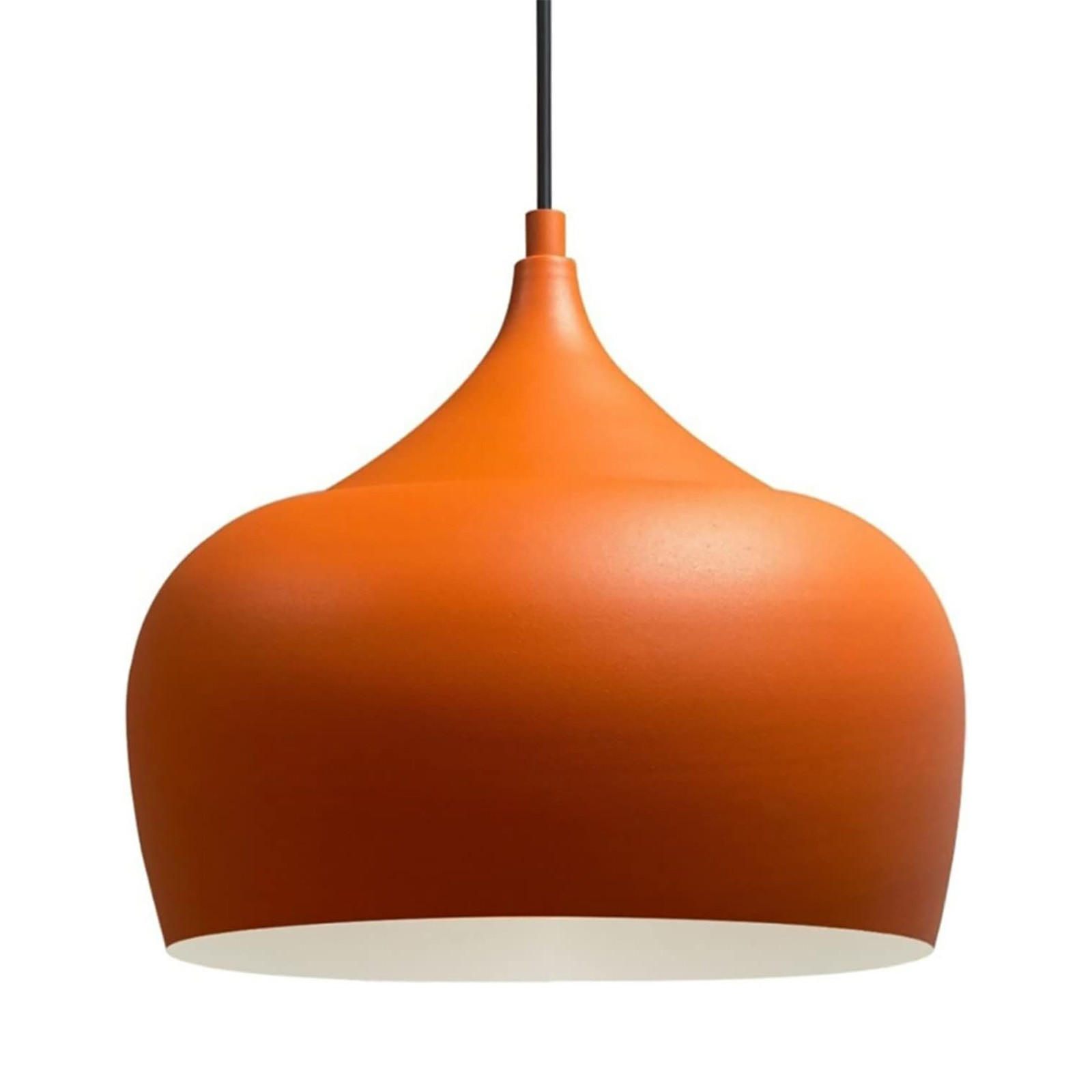 PENDELLEUCHTE Kreis 30/30 - Orange, Metall (30/30cm) - Bamyum