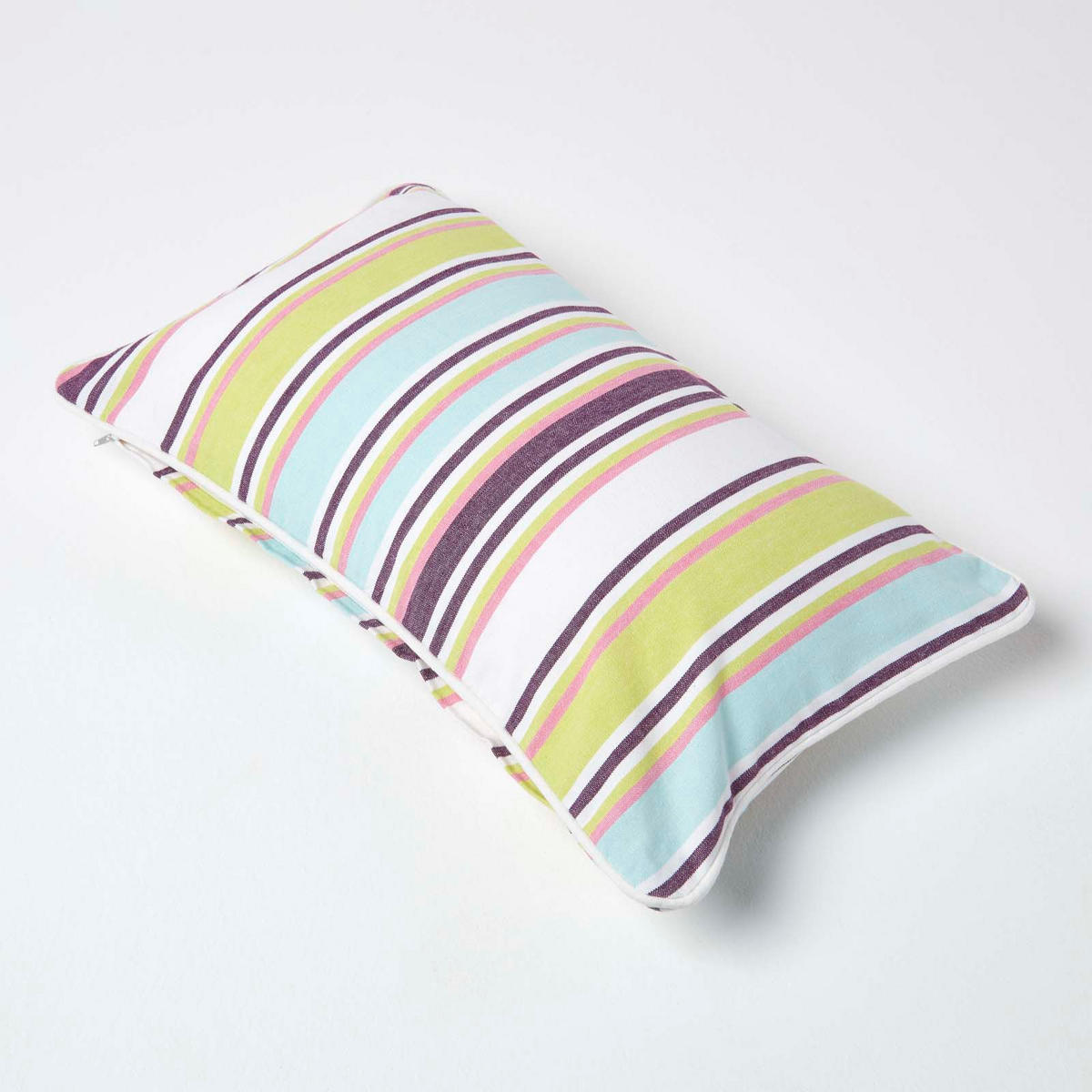 KISSENHÜLLE Osaka 30/50 cm, gestreift - Multicolor, Textil (30/50cm) - Homescapes