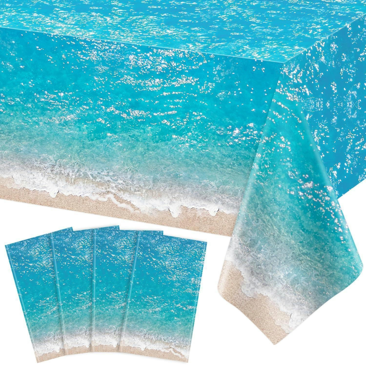 XXXLutz Tischdecke Blau 130x1.5x220 cm