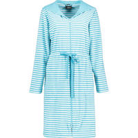 BADEMANTEL DAMEN KURZMANTEL MIT KAPUZE CAMPUS 834 TÜRKIS - 47 - Grün, Textil (XSnull) - Cawoe