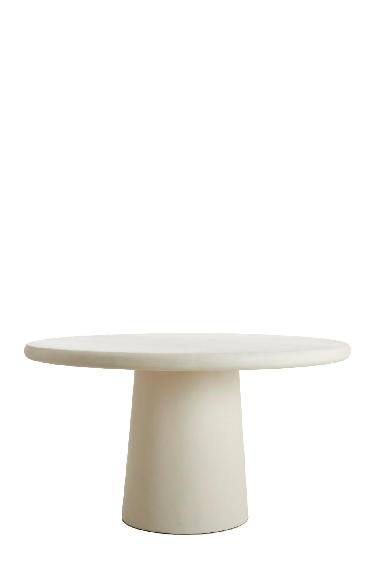 ESSTISCH Kulona Weiß Ø140/76 cm - Weiß, Holz (140/140/76cm) - Light & Living