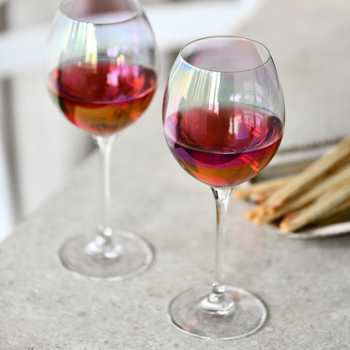 ROTWEINGLÄSER, 6er-Set, 380 ml - Multicolor, Glas (0.38L) - Krosno Glass