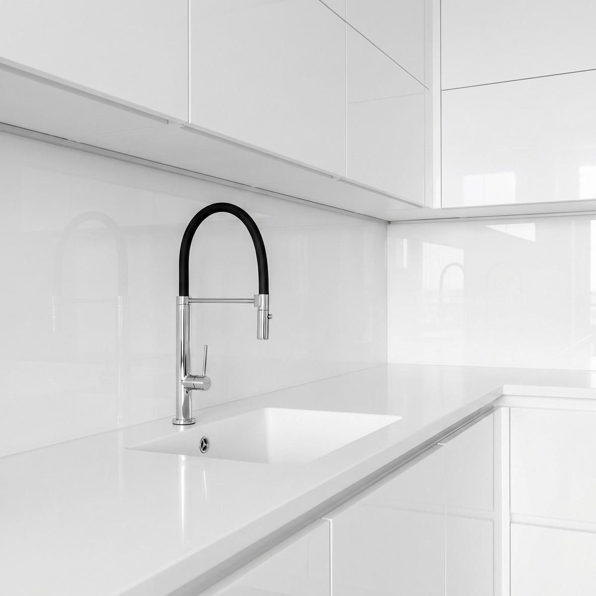 KÜCHEARMATUR Rea Viera Chrome - Chromfarben, Metall (5/50/19cm) - REA