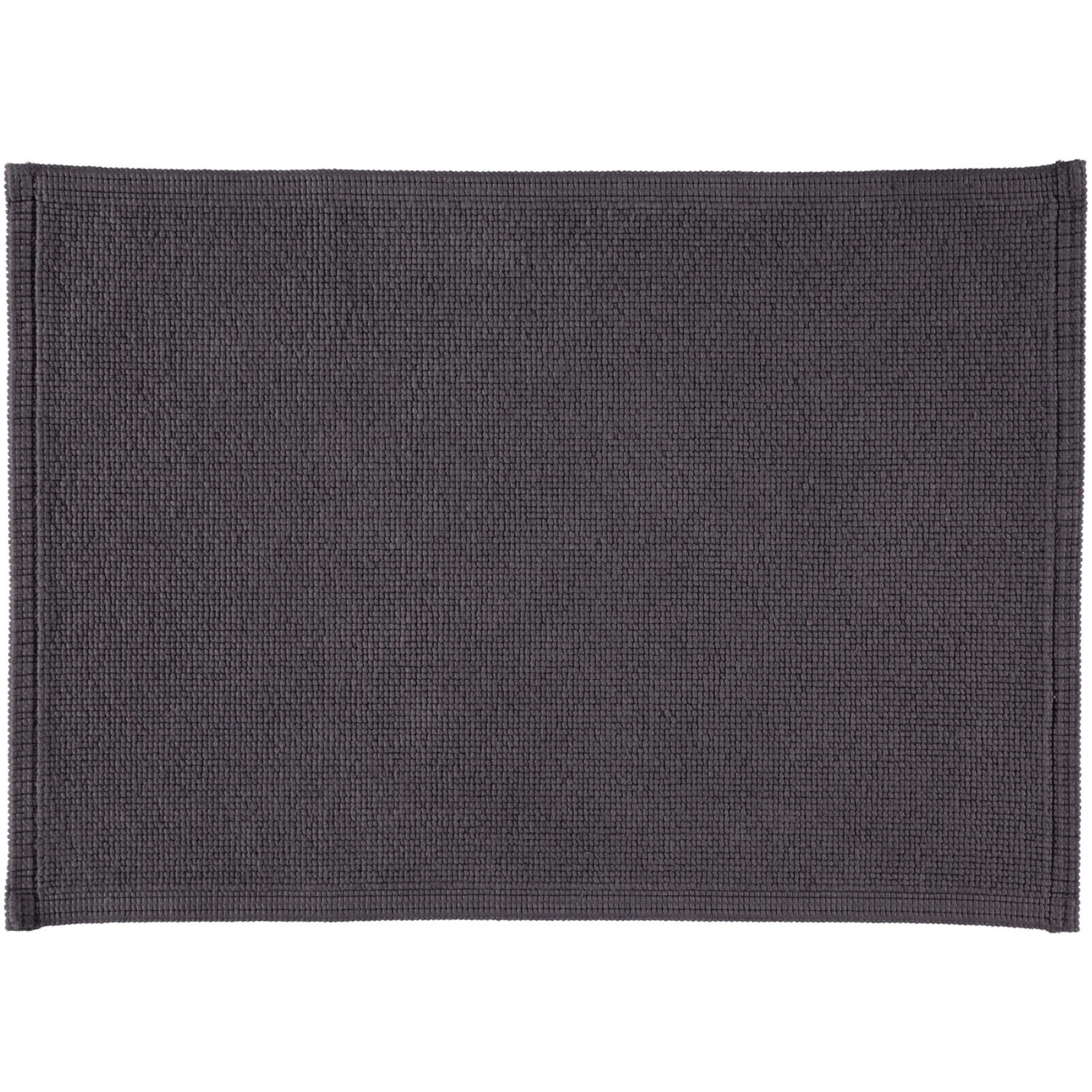 BADEMATTEN PLAIN ZINN - 02 - Dunkelgrau, Textil (50/70cm) - Rhomtuft