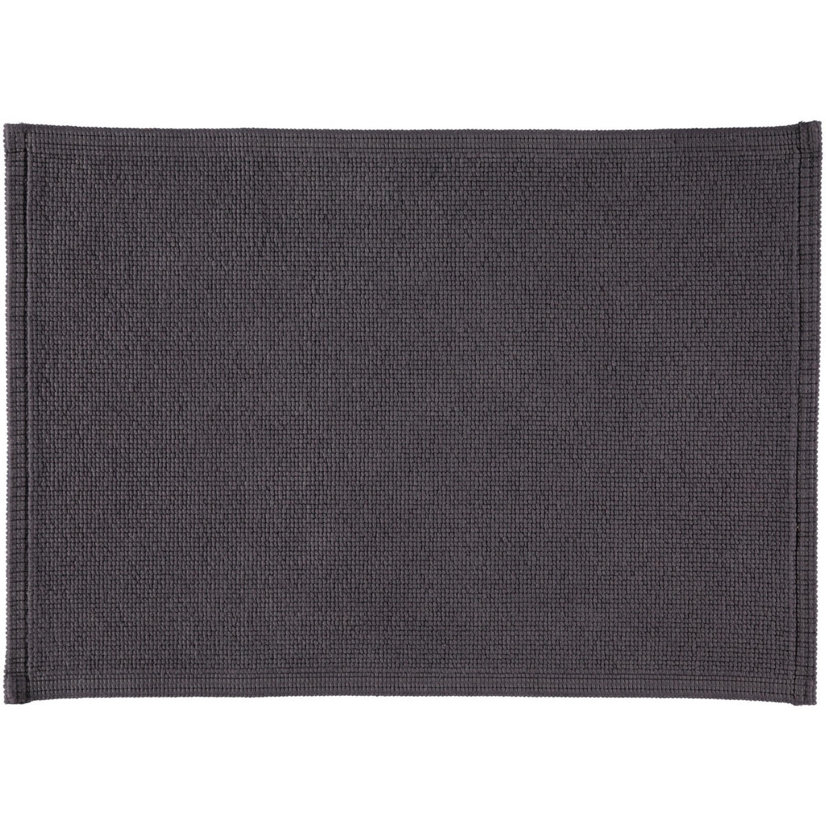 BADEMATTEN PLAIN ZINN - 02 - Dunkelgrau, Textil (50/70cm) - Rhomtuft