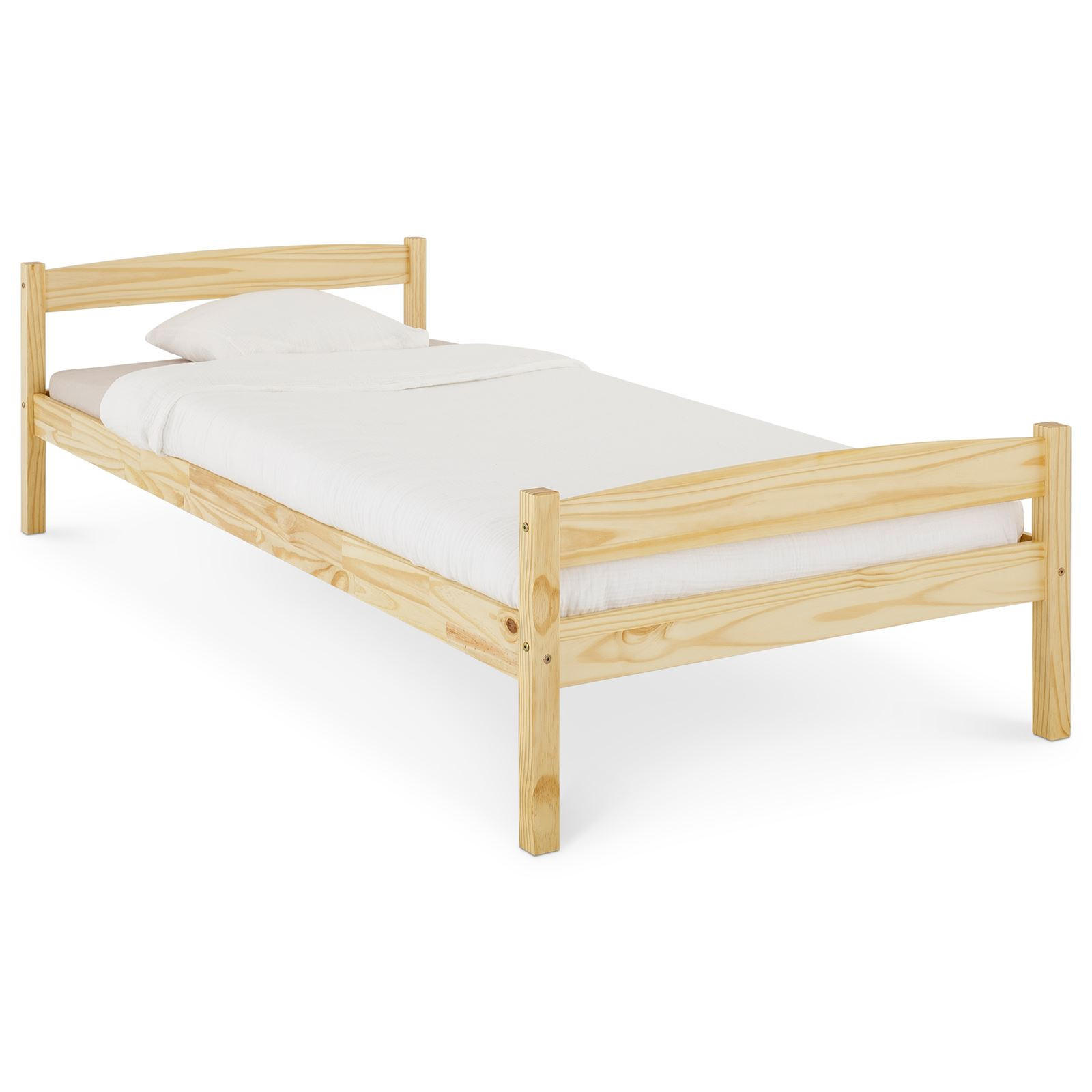 EINZELBETT BORIS 90X200 CM - Naturfarben, Holz (90/200cm) - IDIMEX