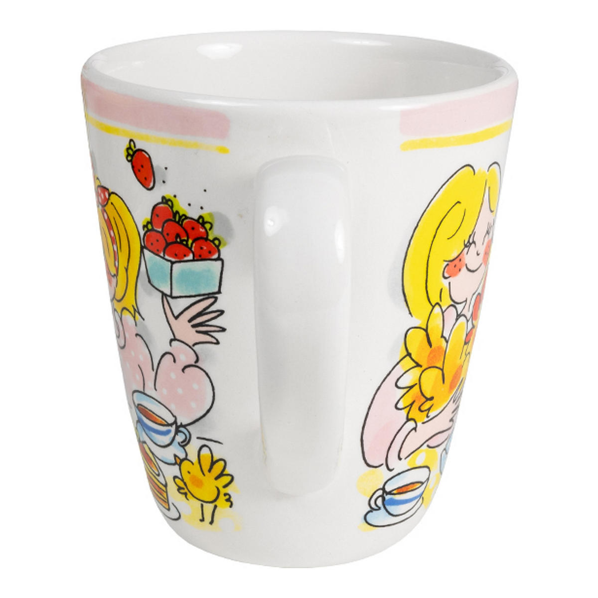 BECHER Happy Easter in Bunt - 350 ml - Multicolor, Keramik (0.35L) - Blond Amsterdam