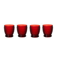 BECHER Boston Coloured Rot 330 ml 4er Set - Rot, Glas (0.33L) - Villeroy & Boch