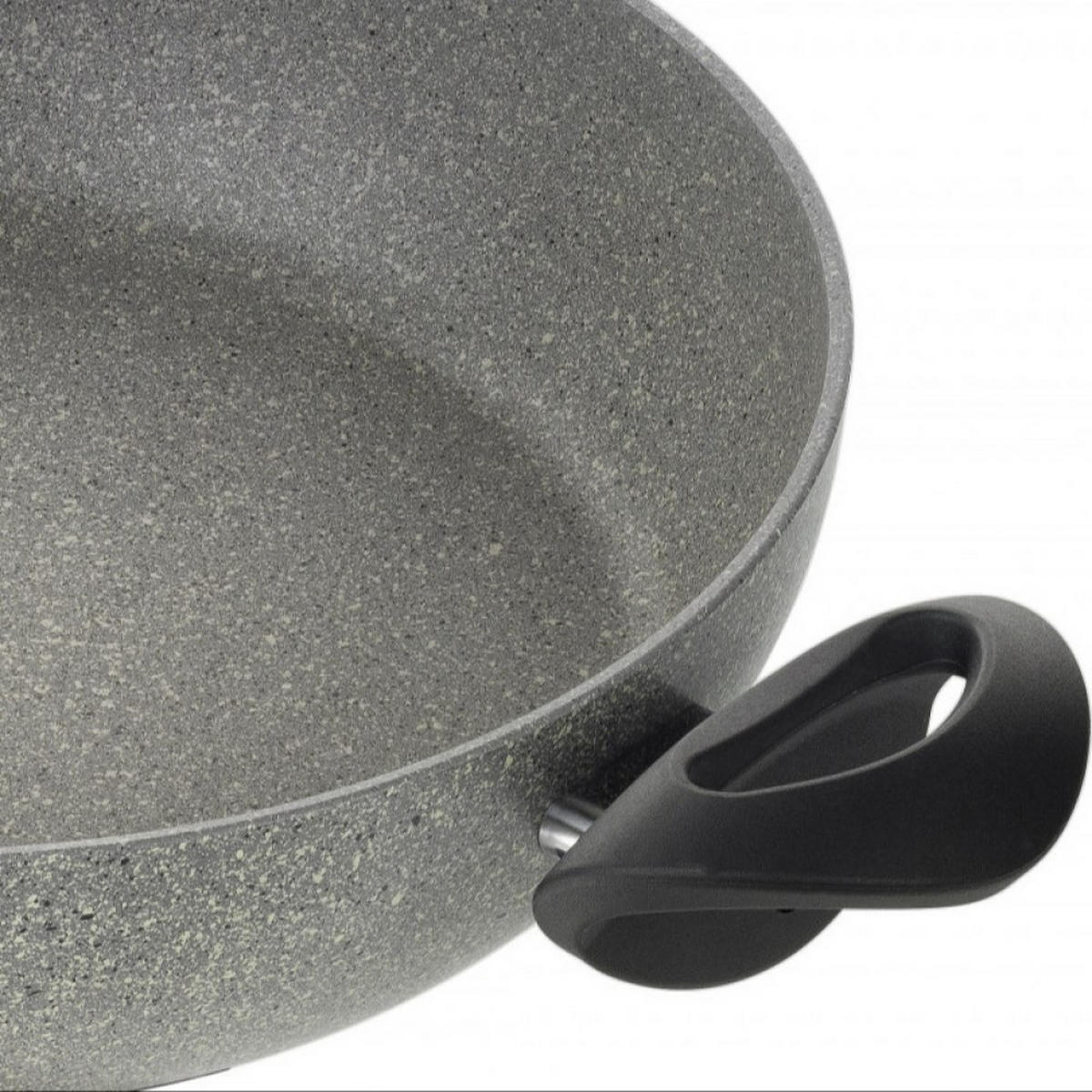 PFANNE Grau 28/28/8 cm FERG3K028D - Grau, Metall (28cm) - Ballarini