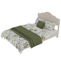 POLSTERBETT 160x200 cm Samt ohne Stauraum beige - Beige, Textil (160/200cm) - Fortuna Lai