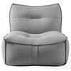 GARTENSESSEL LOVIA Lounge-Sessel, Schwarz/Weiß - Schwarz, Textil (90/82/106cm) - KONSIMO®
