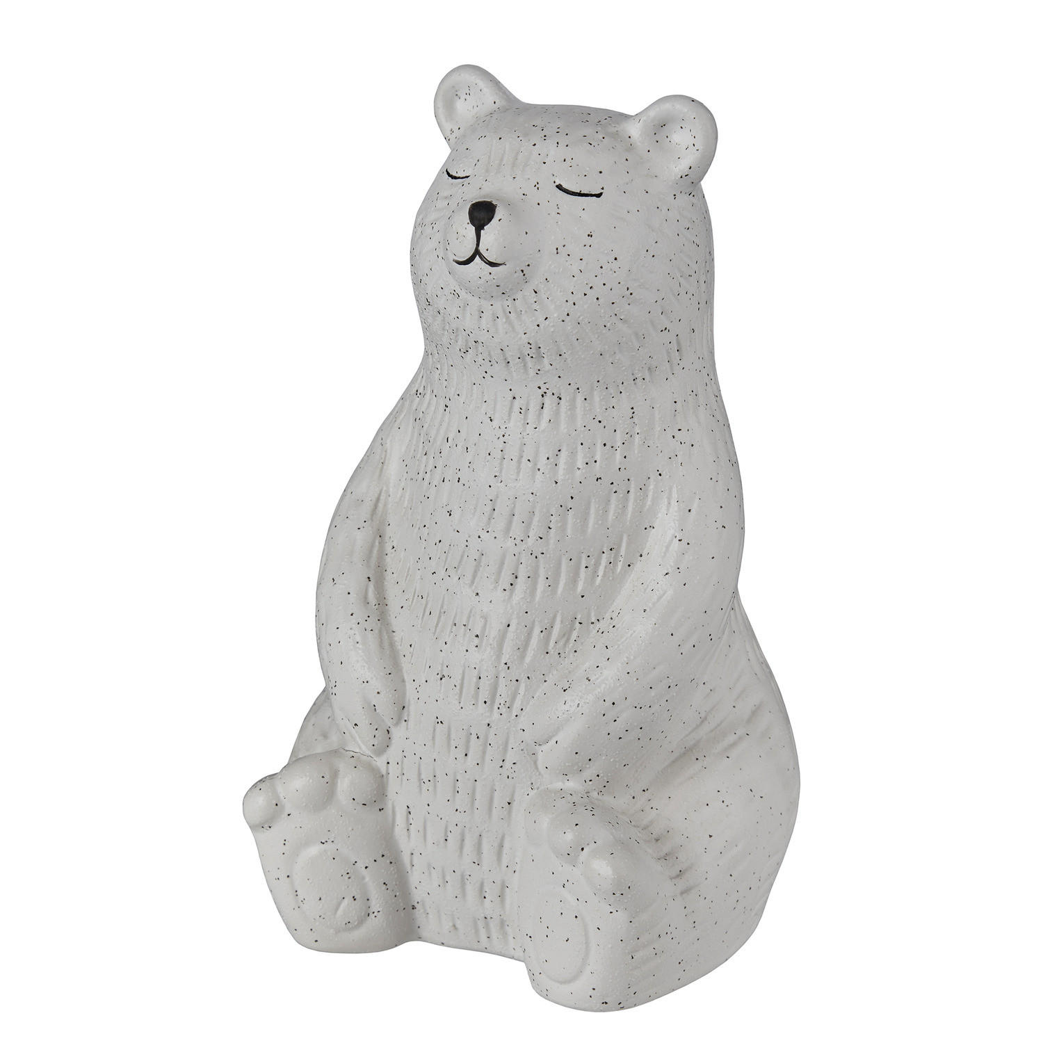 DEKO-EISBÄR Frosty - Weiß, Keramik (12/19/12cm) - Butlers