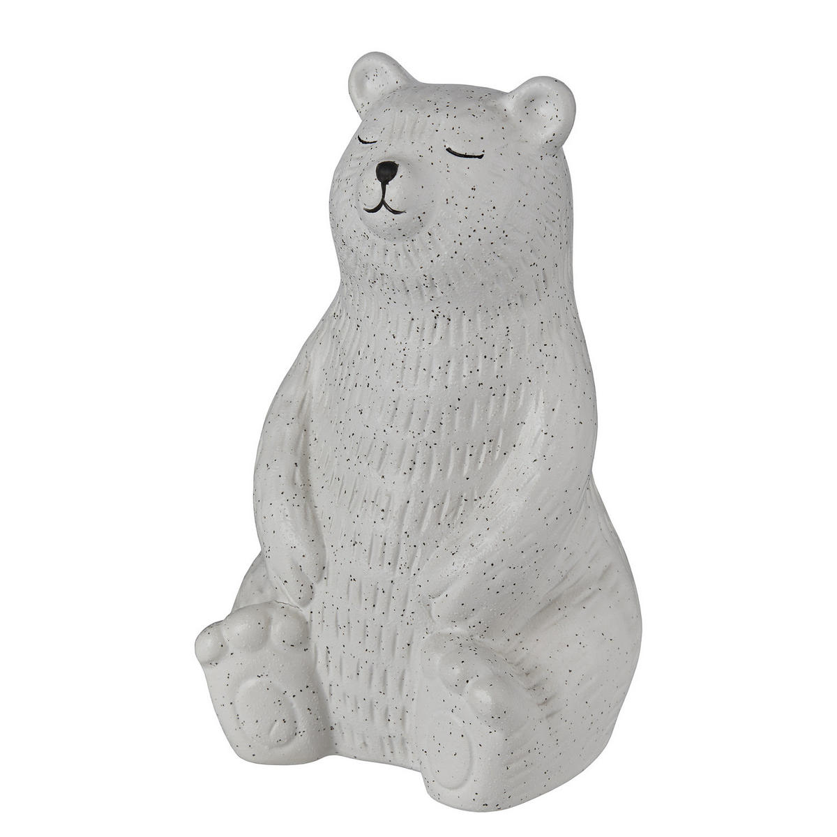 DEKO-EISBÄR Frosty - Weiß, Keramik (12/19/12cm) - Butlers