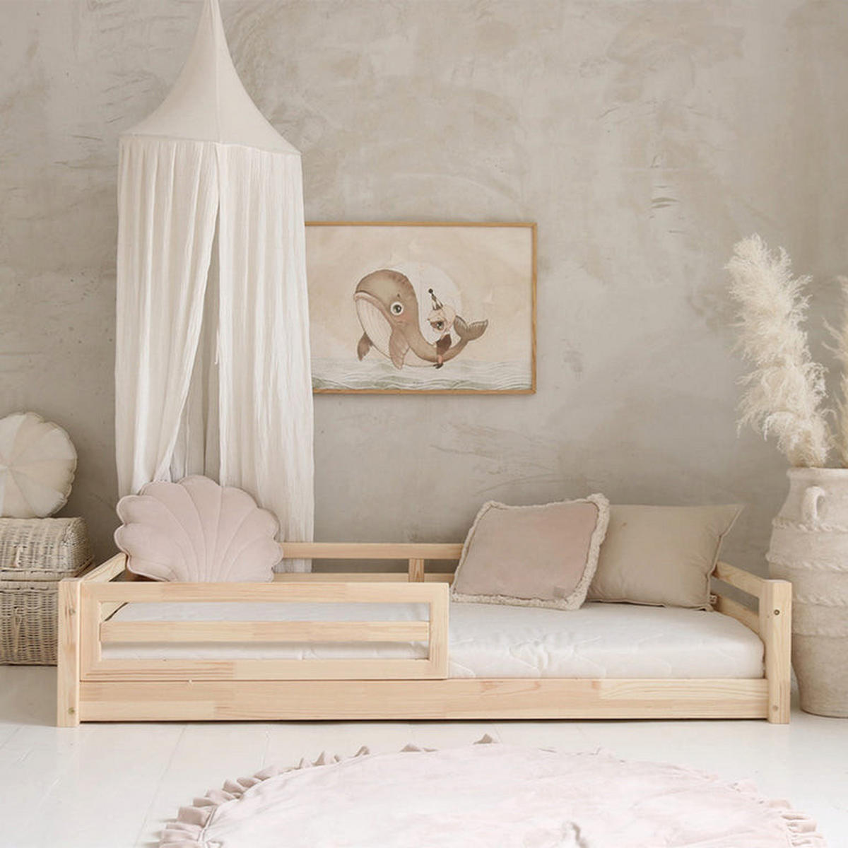 POSTEĽ 90/190 Myléna Drevo - hnedá, drevo (90/190cm) - Petits-meubles