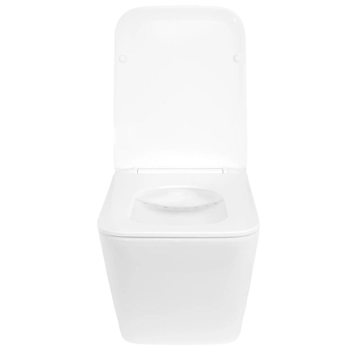 WC Schüssel Randlos Rea Julio Rimless - Weiß, Keramik (35.5/30/51.5cm) - REA