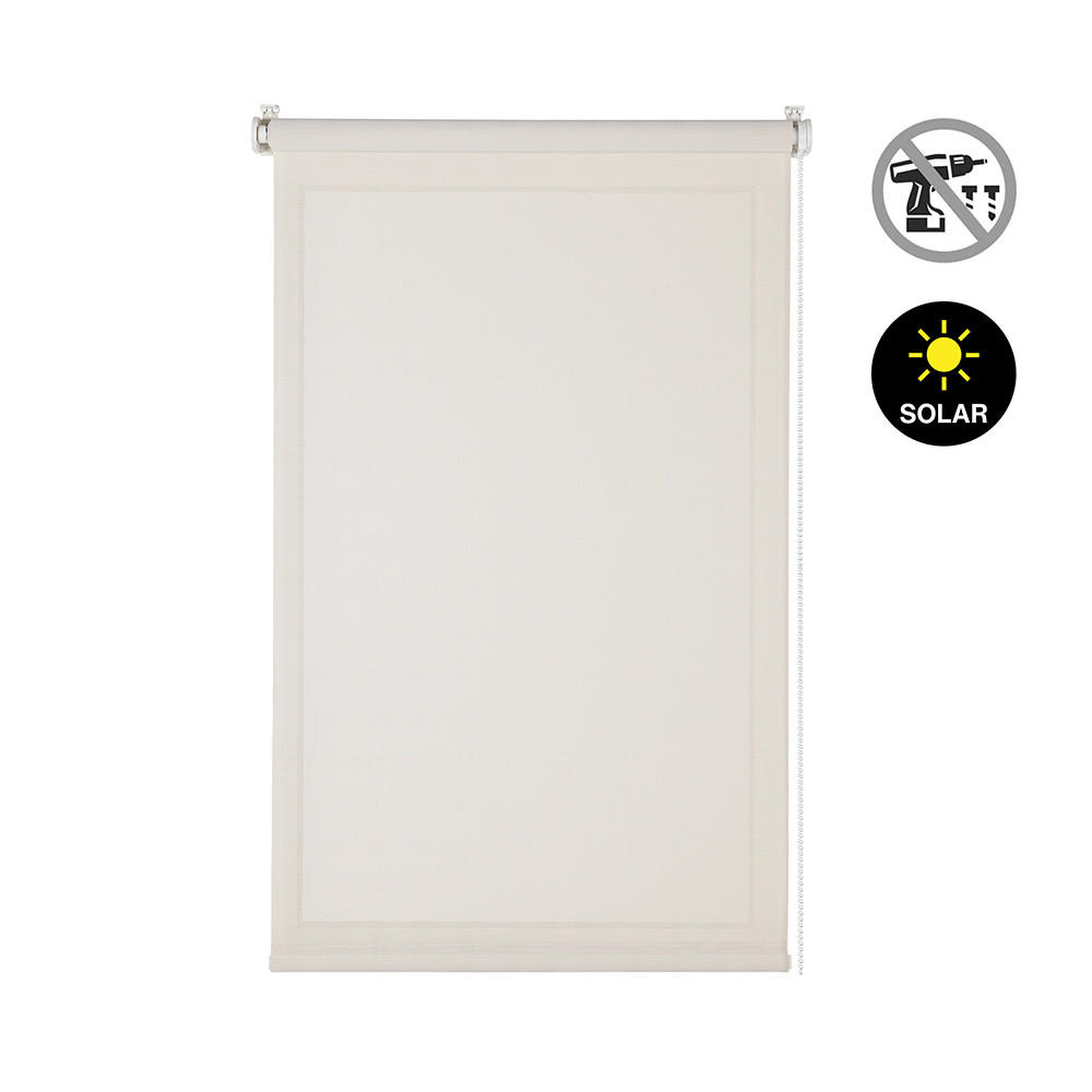 Storesdeco Screen-Rollo Ecru 60x180 cm