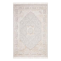 KURZFLOR-TEPPICH Valencia 732 Creme 80x150 cm - Creme, Textil (80/150cm) - carpet city
