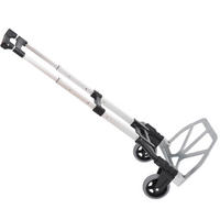 ALU Sackkarre, Transportkarre - Schwarz, Metall (385/100/41cm) - HOMCOM