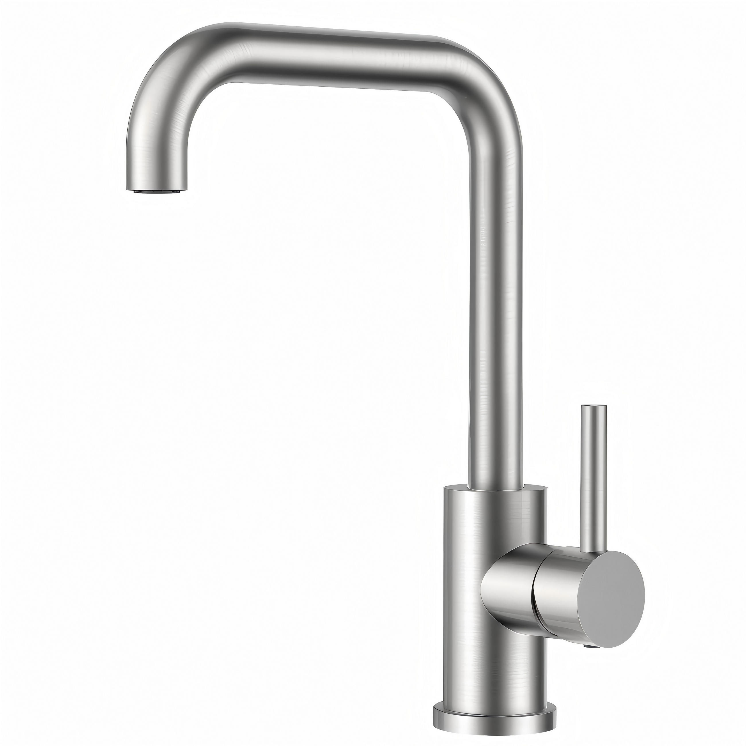 KÜCHENARMATUR RIO245 silber - Edelstahlfarben, Metall (19/4.5/30cm) - FORIOUS