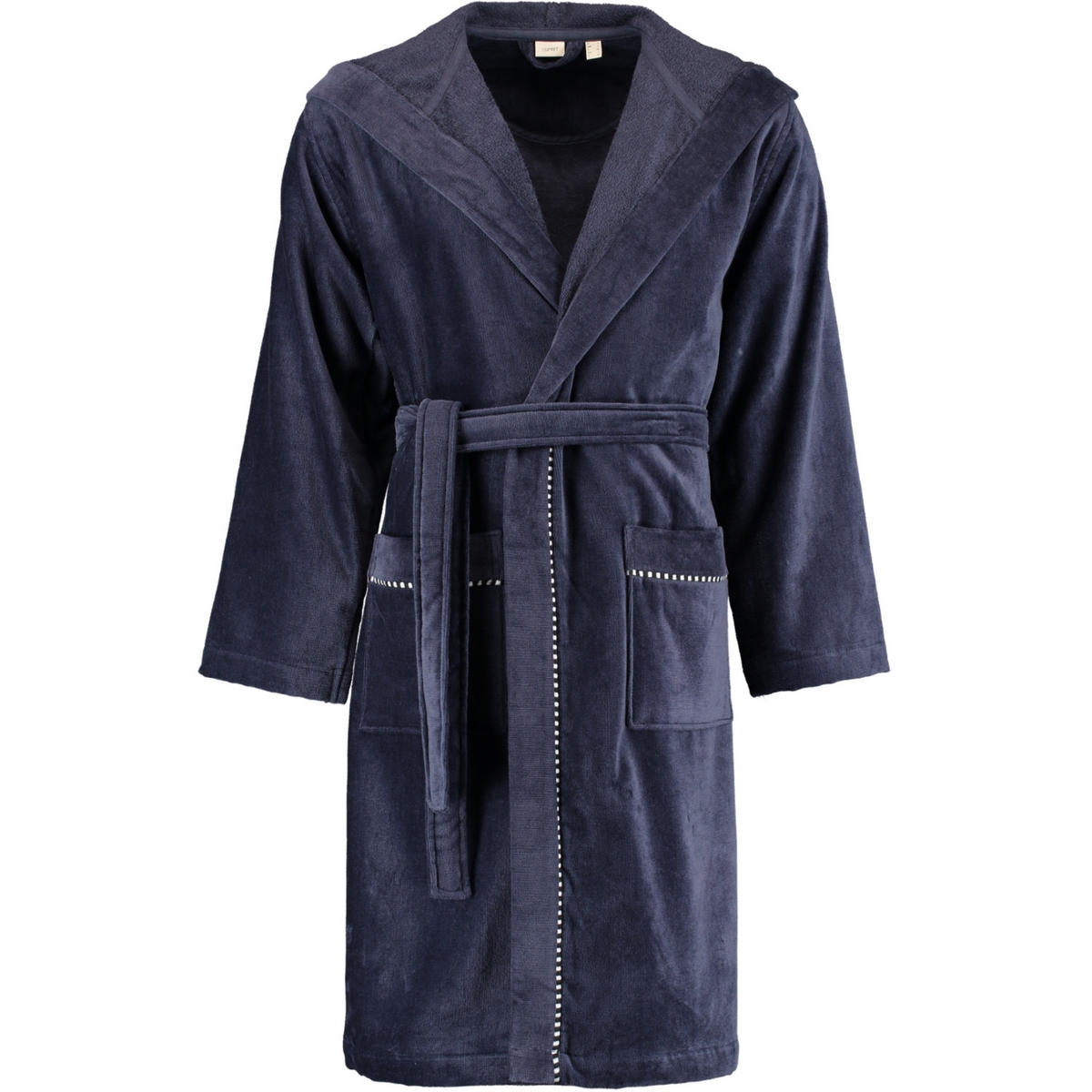 BADEMANTEL UNISEX KAPUZE BOX NAVY BLUE - 488 - Blau, Textil (XXLnull) - Esprit