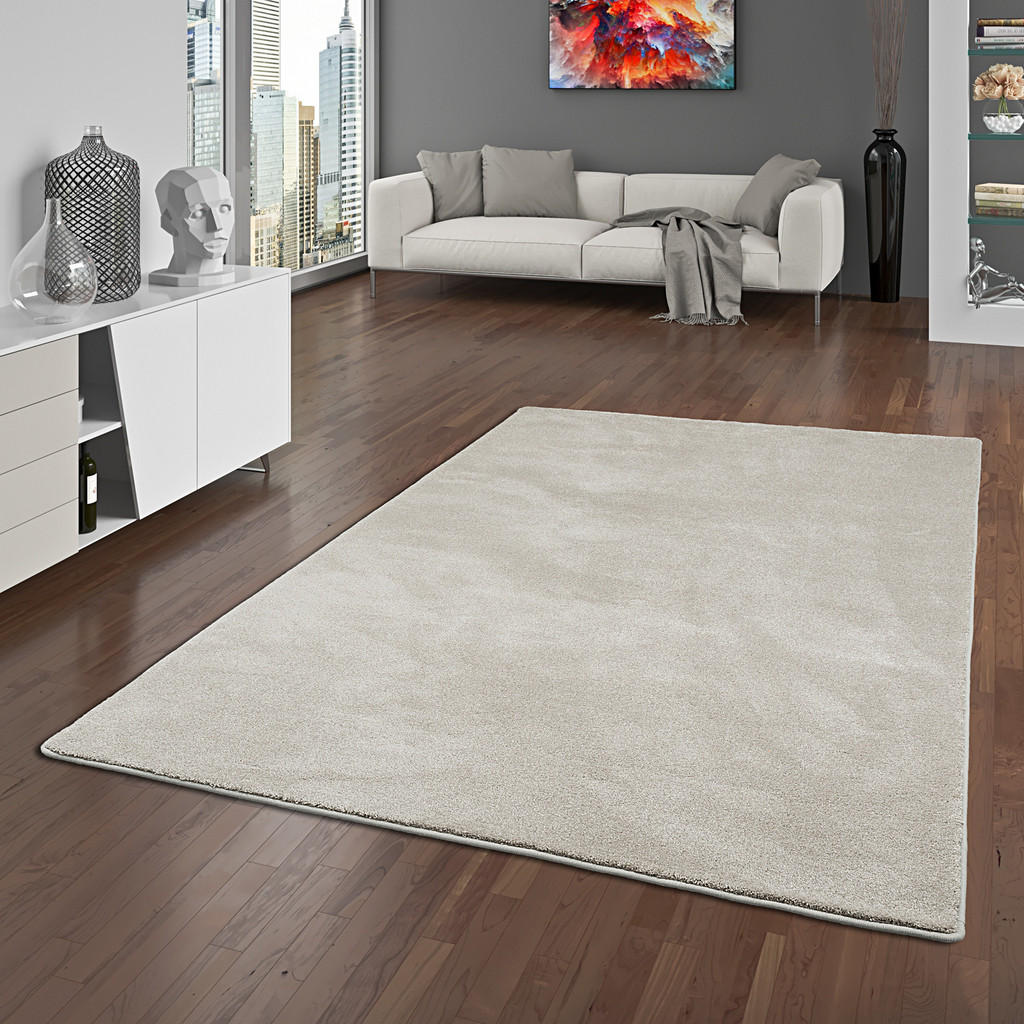 Thumbnail - Snapstyle Hochflor, Champagner, Textil, 200x250 cm, Teppiche & Böden, Teppiche, Hochflorteppiche & Shaggys