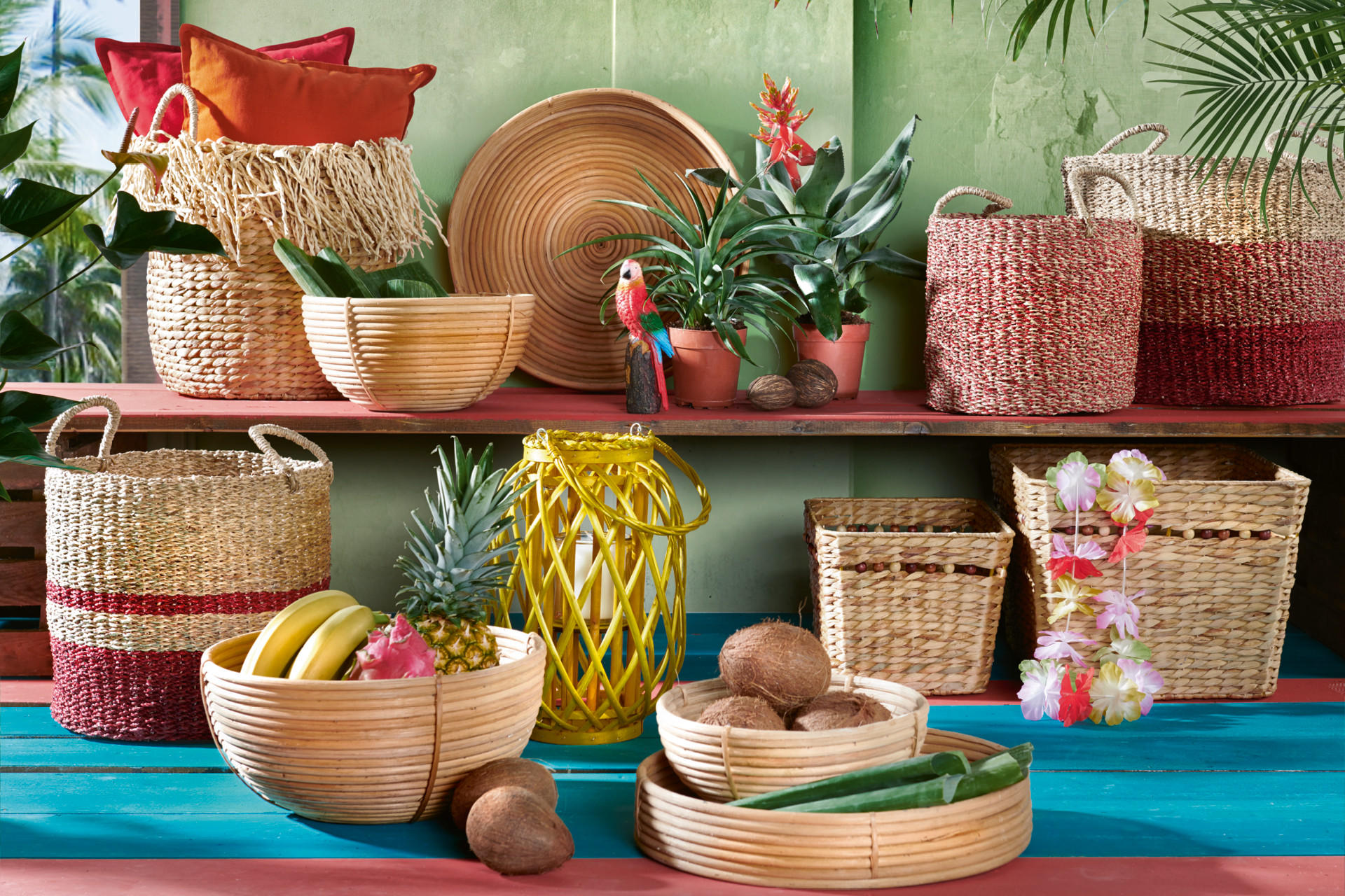 Lauhala Korbflechtkunst aus Hawaii