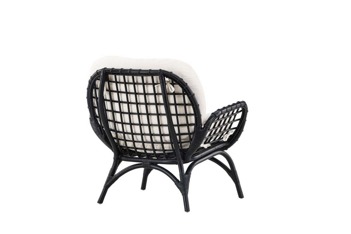 SESSEL schwarz - Schwarz, Holzwerkstoff (80/75/67cm) - ebuy24