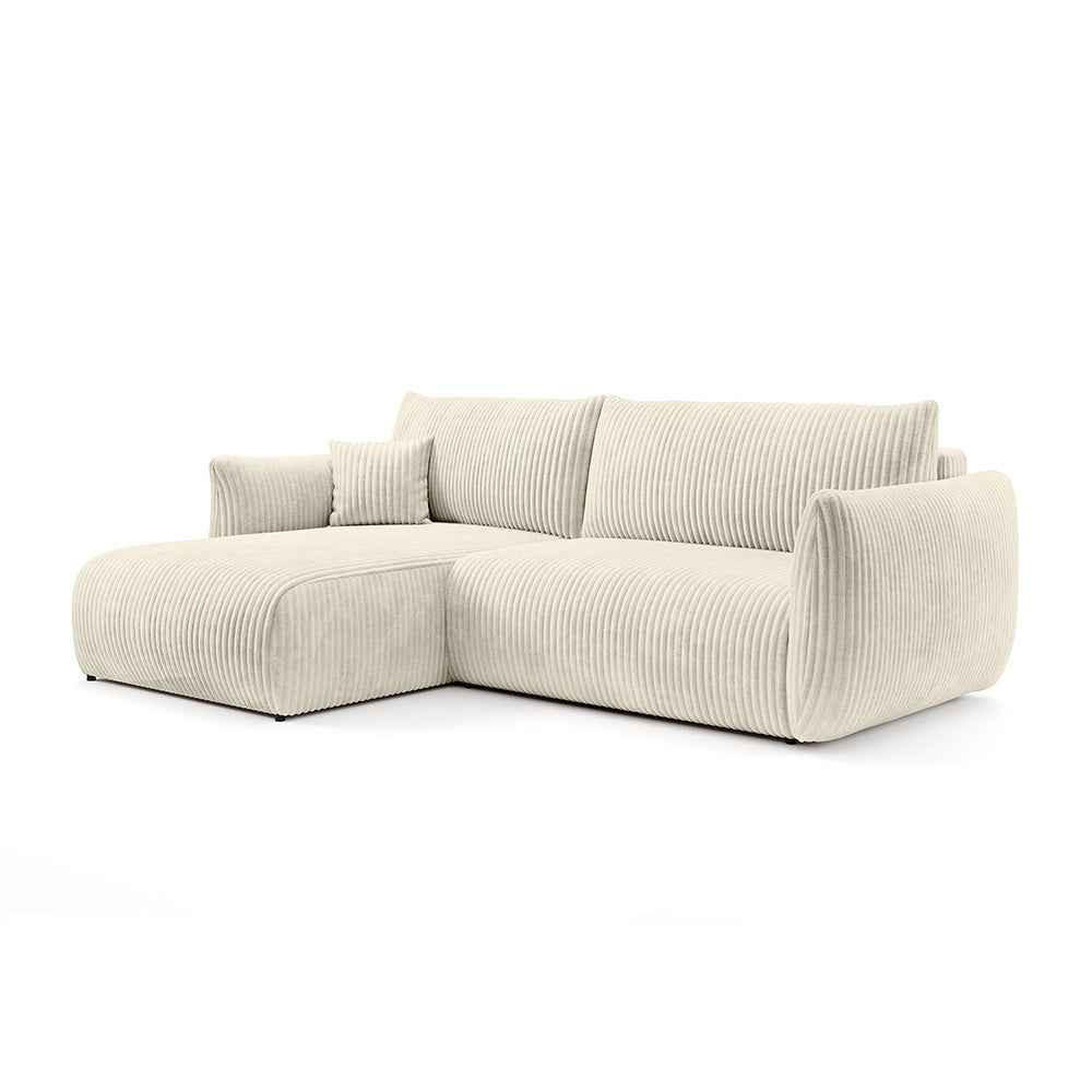 Pillovely Ecksofa Mintgrün 257x88x177 cm