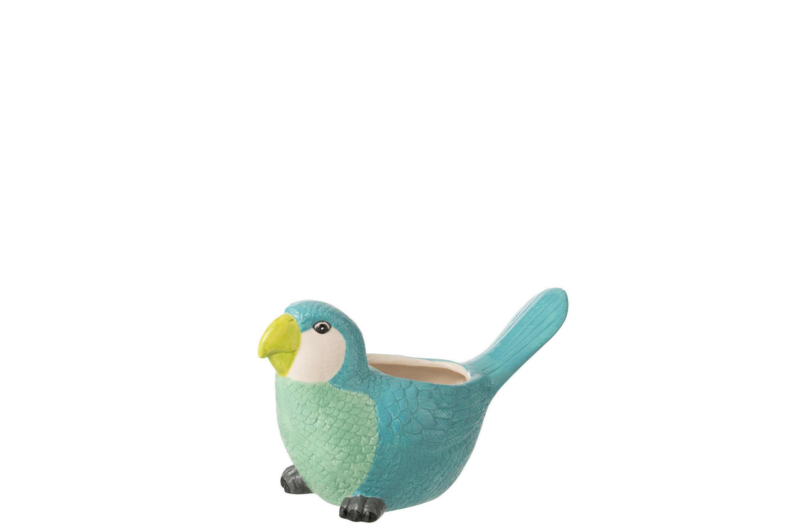 J-Line Blumentopf Blau 24.5 cm