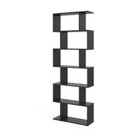 RAUMTEILER Levio Schwarz 70 x 192.2 cm - Schwarz, Holzwerkstoff (70/192.2/23.8cm) - Vicco
