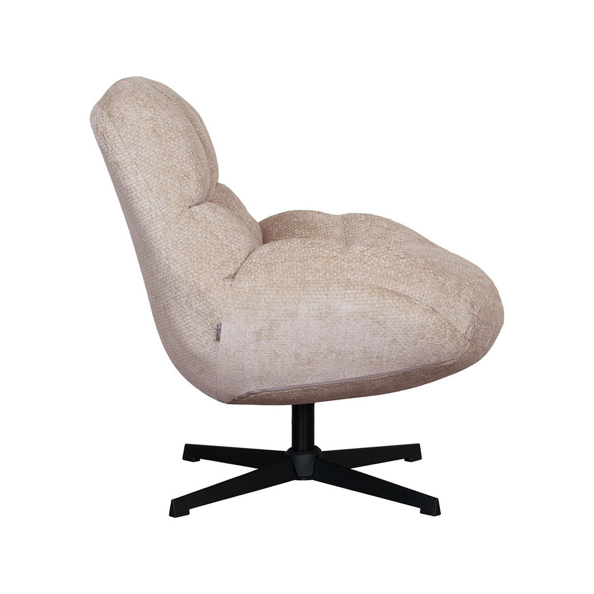 SESSEL Huxley - Clay - 86/76/92 cm - - Beige, Textil (49/85/62cm) - LABEL51
