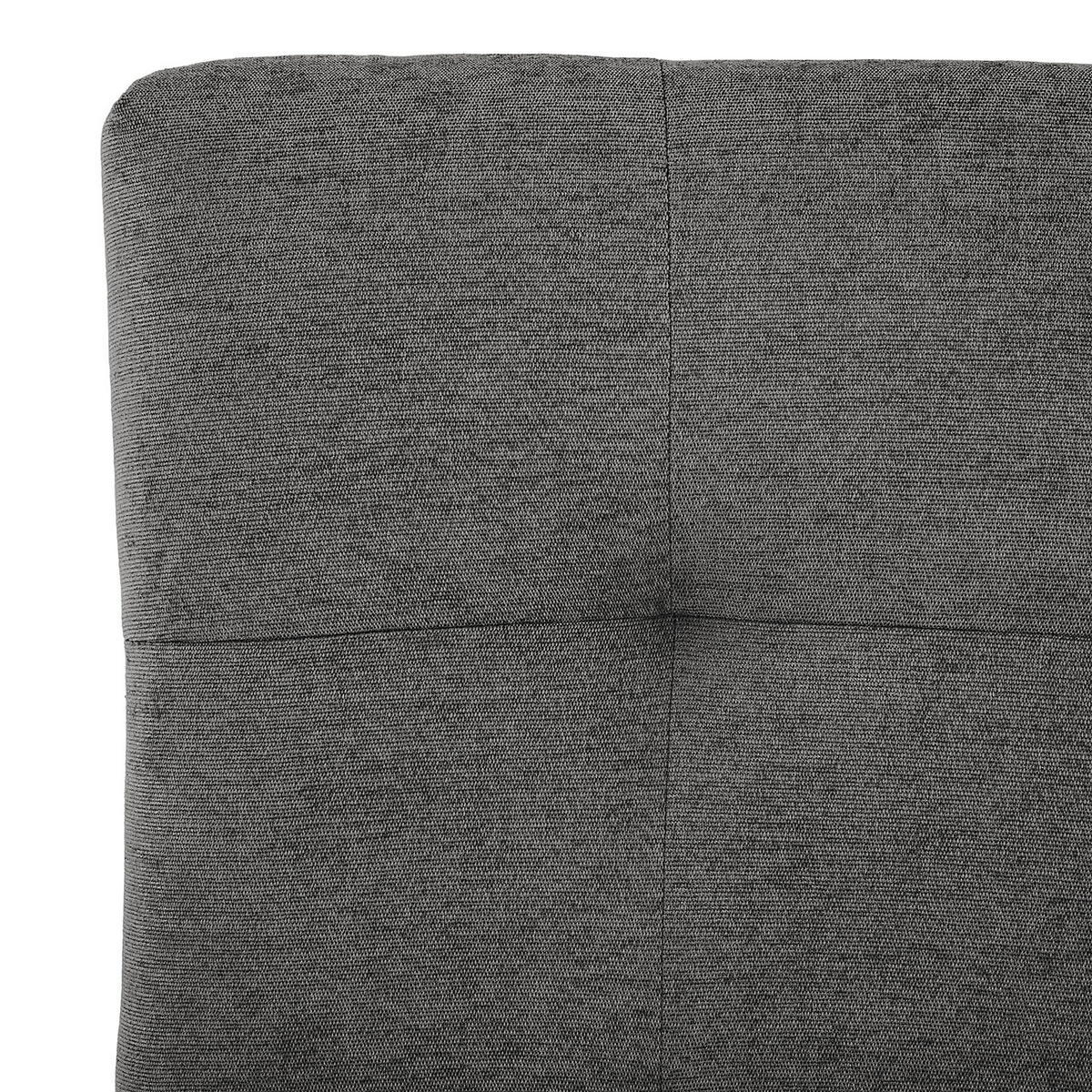 SESSEL - Schwarz/Grau, Textil/Metall (67/82/74cm) - home24