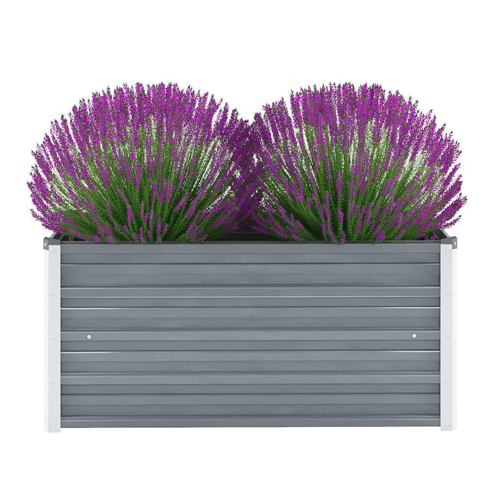 Deluke Hochbeet Grau 100x45x40 cm