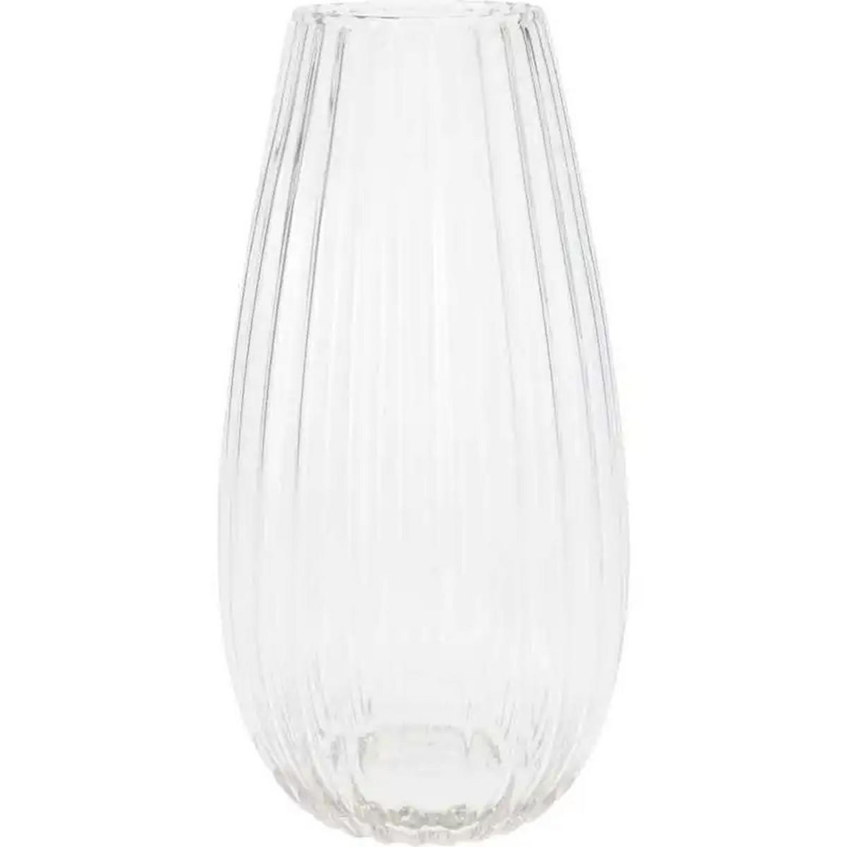 GLAS-VASE Basic Transparent 15/15/30 cm Glas - Transparent, Glas (30cm) - Mondex