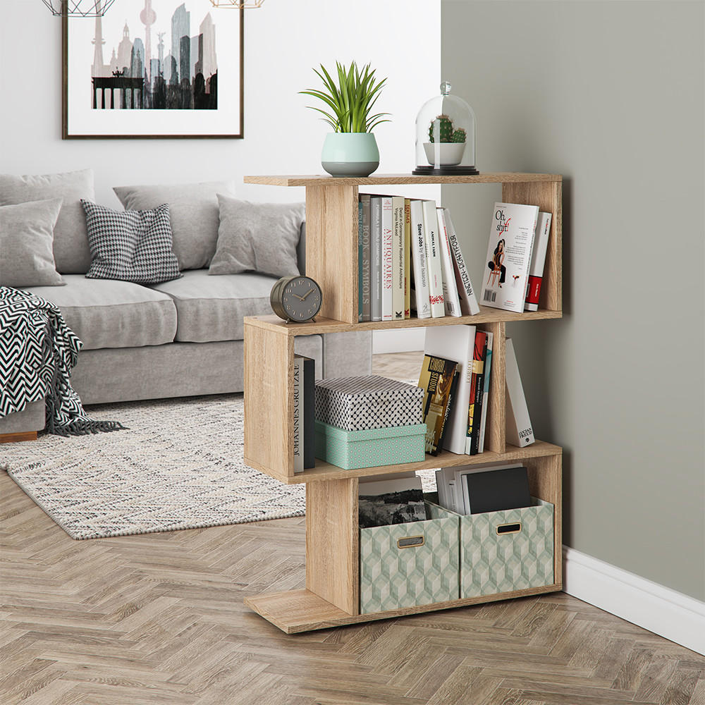 RAUMTEILER Levio Sonoma 70 x 97.4 cm - Sonoma Eiche, Holzwerkstoff (70/97.4/23.8cm) - Vicco